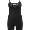 Spanx Spotlight On Lace Satin Mid-Thigh Bodysuit 1 Spanx Spotlight On Lace Satin Mid-Thigh Bodysuit