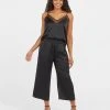 Spanx Shop All Clothing Satin Cropped Wide Leg Pant 1 Spanx Shop All Clothing Satin Cropped Wide Leg Pant