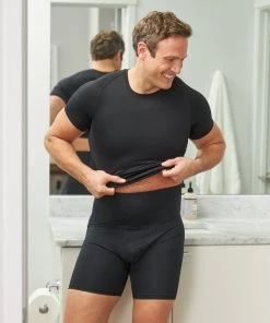 Spanx Ultra Sculpt Seamless Crew Neck Shop All Mens