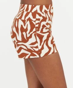 Spanx On-the-Go Printed Shorts, 4