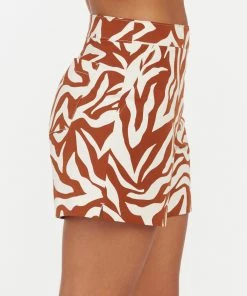 Spanx On-the-Go Printed Shorts, 6