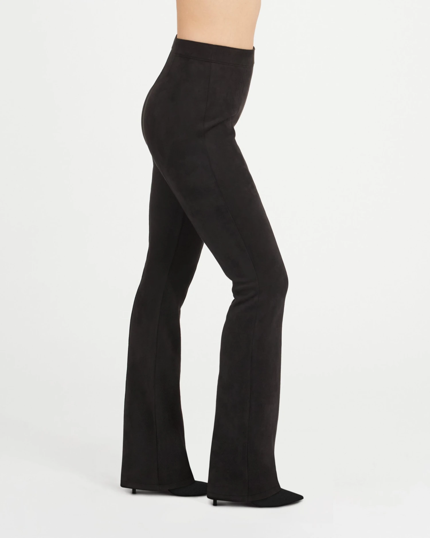 Spanx New Arrivals Faux Suede Flare Pants 5 Spanx New Arrivals Faux Suede Flare Pants
