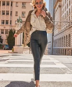 Spanx Best Sellers Leather-Like Ankle Skinny Pant 13 Spanx Best Sellers Leather-Like Ankle Skinny Pant