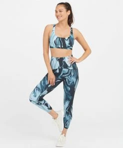 Spanx Booty Boost® Active Marbled 7/8 Leggings