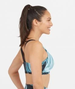 Spanx Sports Bras + Panties Printed Low Impact Sports Bra