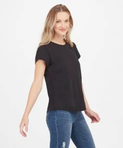 Spanx The Summer Shop Pima Cotton Crew Neck Tee