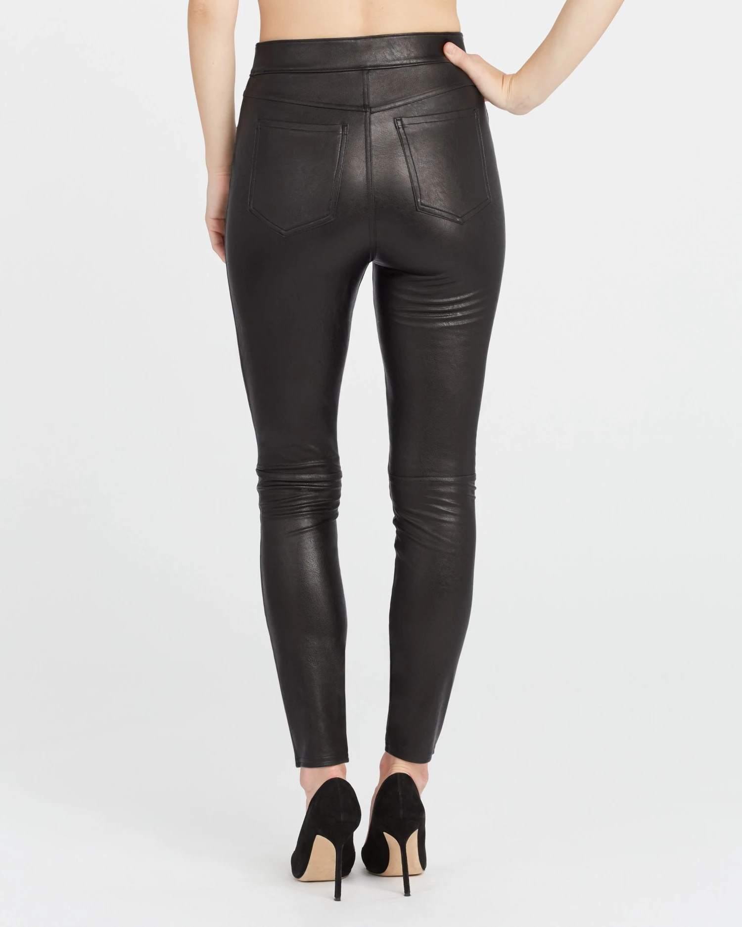 Spanx Best Sellers Leather-Like Ankle Skinny Pant 4 Spanx Best Sellers Leather-Like Ankle Skinny Pant