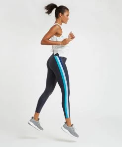 Spanx Faux Leather Track Stripe 7/8 Leggings 19 Spanx Faux Leather Track Stripe 7/8 Leggings