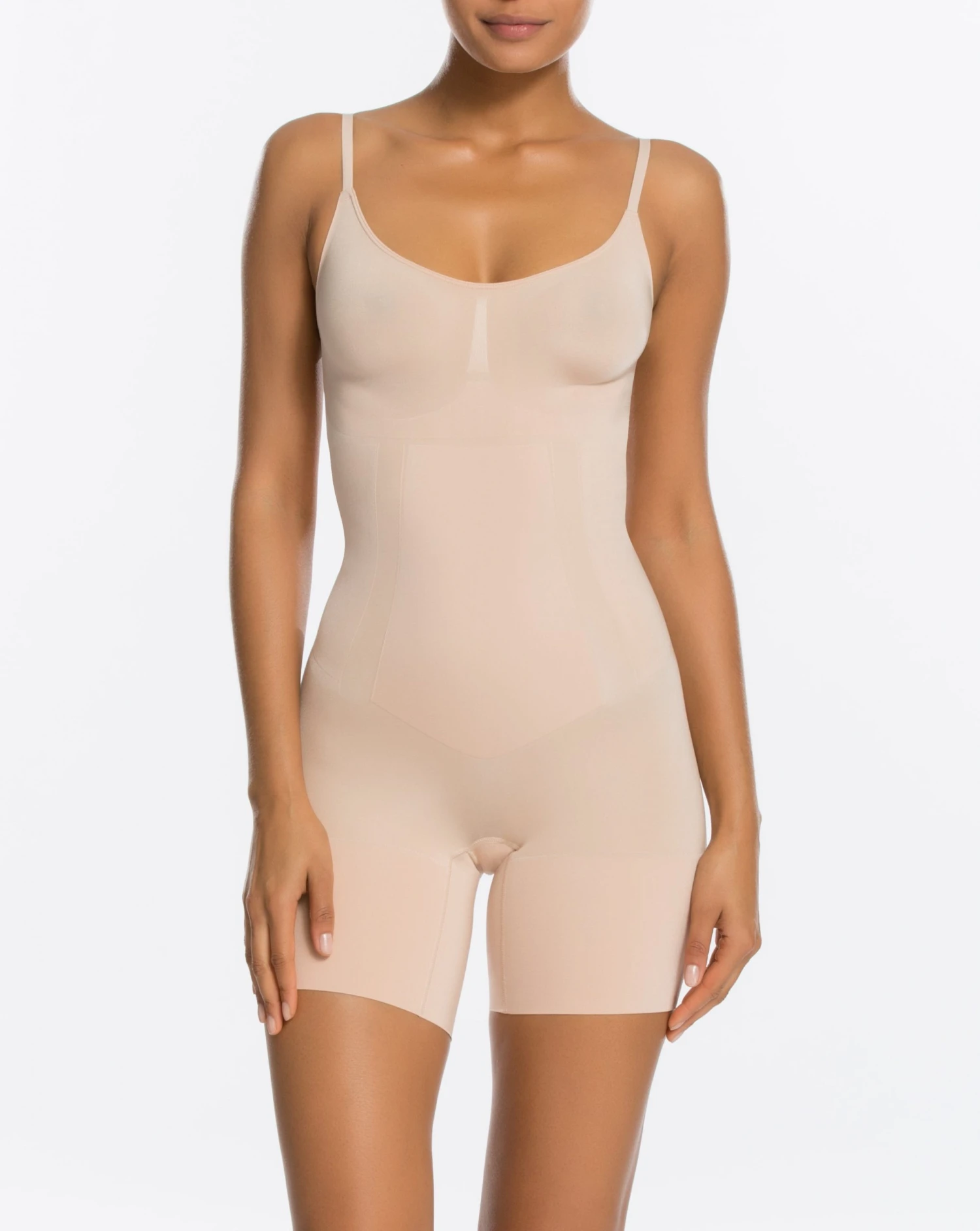 Spanx OnCore Mid-Thigh Bodysuit 4 Spanx OnCore Mid-Thigh Bodysuit