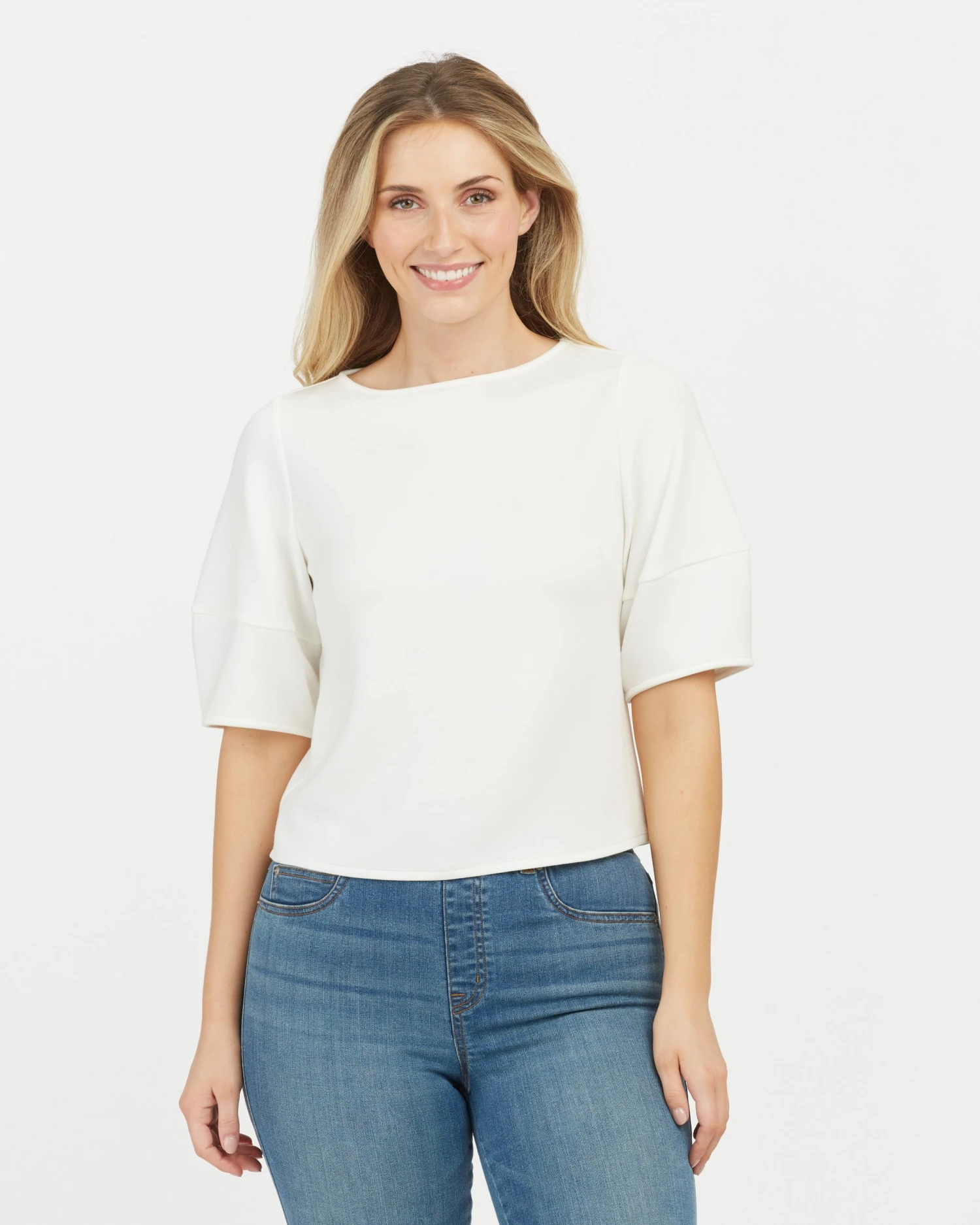 Spanx AirEssentials Puff Sleeve ‘At-the-Hip’ Top 3 Spanx AirEssentials Puff Sleeve ‘At-the-Hip’ Top