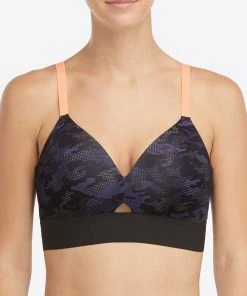 Spanx Mesh Panel Medium Impact Sports Bra The Summer Shop