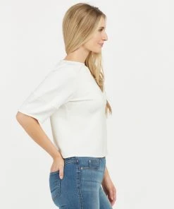 Spanx AirEssentials Puff Sleeve ‘At-the-Hip’ Top 15 Spanx AirEssentials Puff Sleeve ‘At-the-Hip’ Top