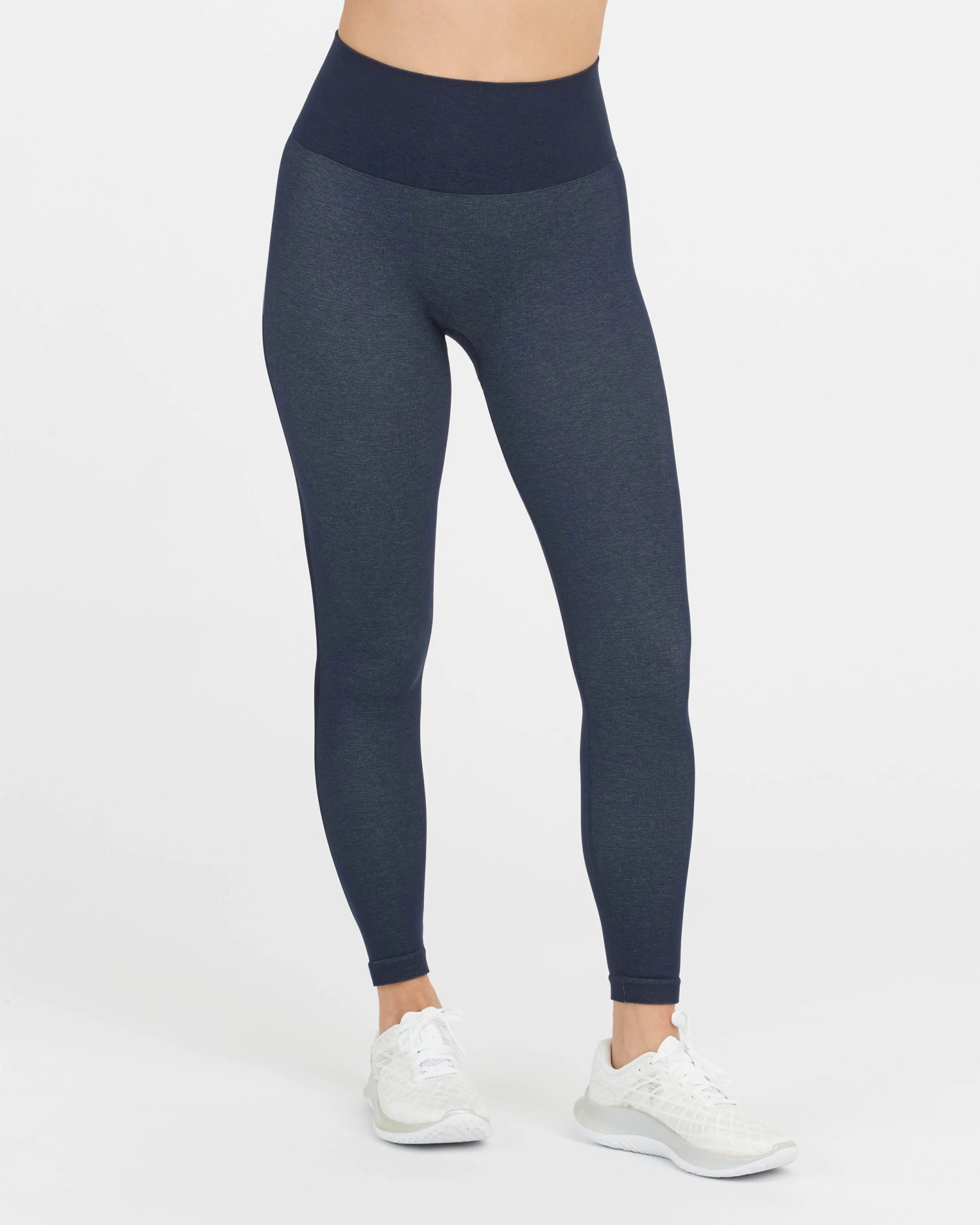Spanx Look At Me Now Seamless Track Stripe Leggings 5 Spanx Look At Me Now Seamless Track Stripe Leggings