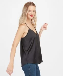 Spanx Satin V-Neck Racerback Cami 29 Spanx Satin V-Neck Racerback Cami