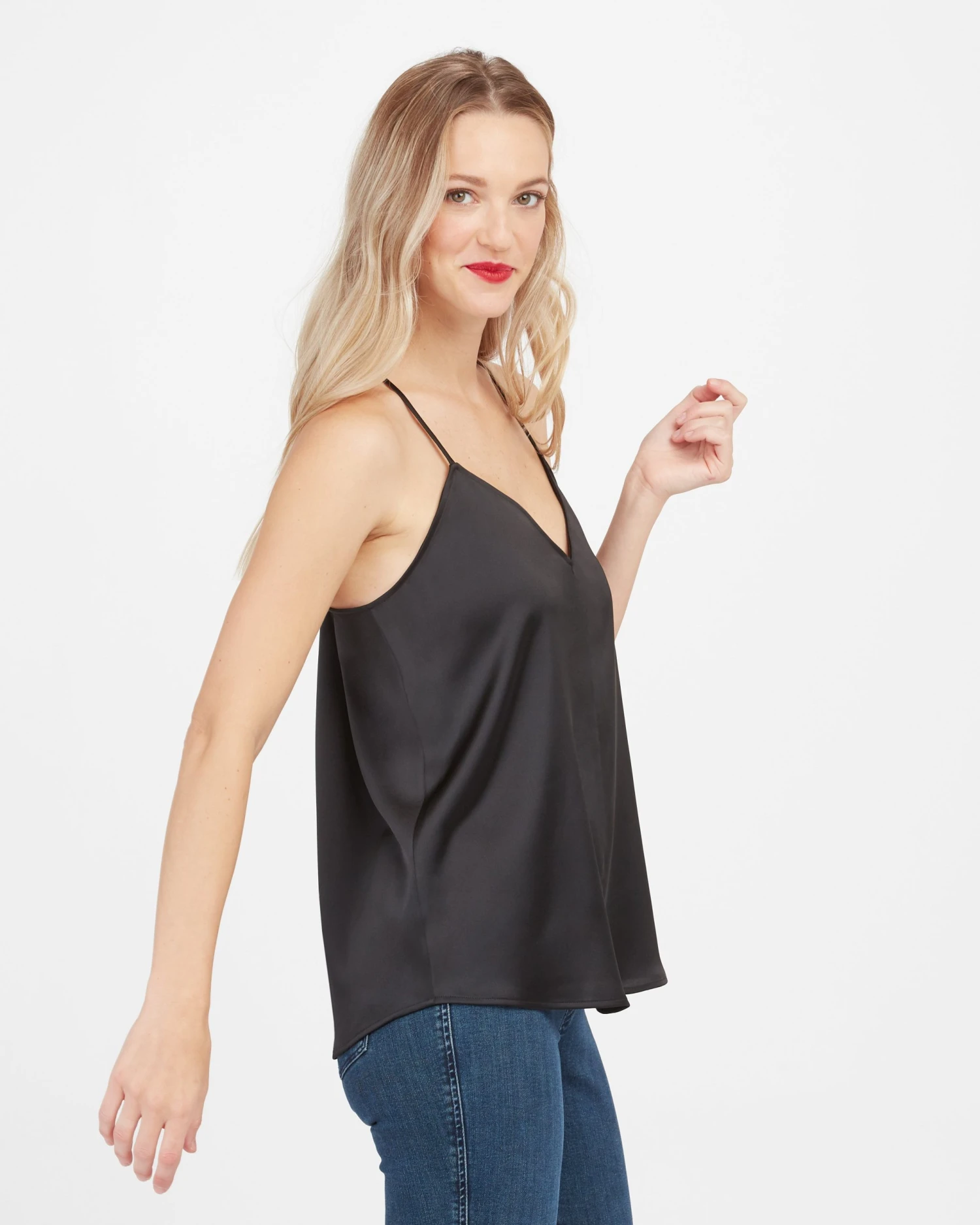 Spanx Satin V-Neck Racerback Cami 15 Spanx Satin V-Neck Racerback Cami