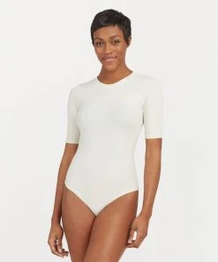 Spanx New Arrivals Suit Yourself Ribbed Crew Neck Short Sleeve Bodysuit 12 Spanx New Arrivals Suit Yourself Ribbed Crew Neck Short Sleeve Bodysuit