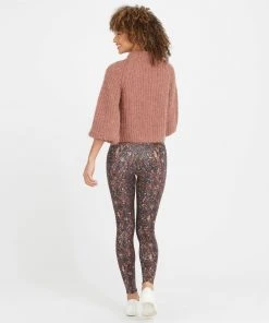 Spanx Faux Leather Snake Shine Leggings Shop All Clothing