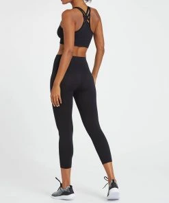 Spanx Look At Me Now Seamless Cropped Leggings 107 Spanx Look At Me Now Seamless Cropped Leggings