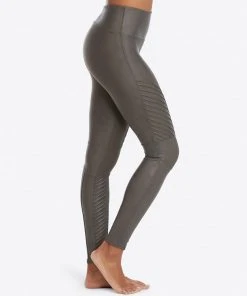 Spanx The Inseam Shop Faux Leather Moto Leggings