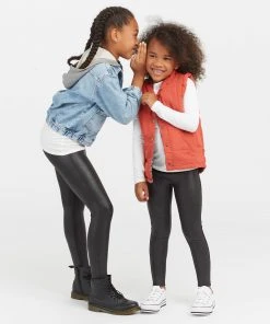 Spanx Girls Faux Leather Leggings