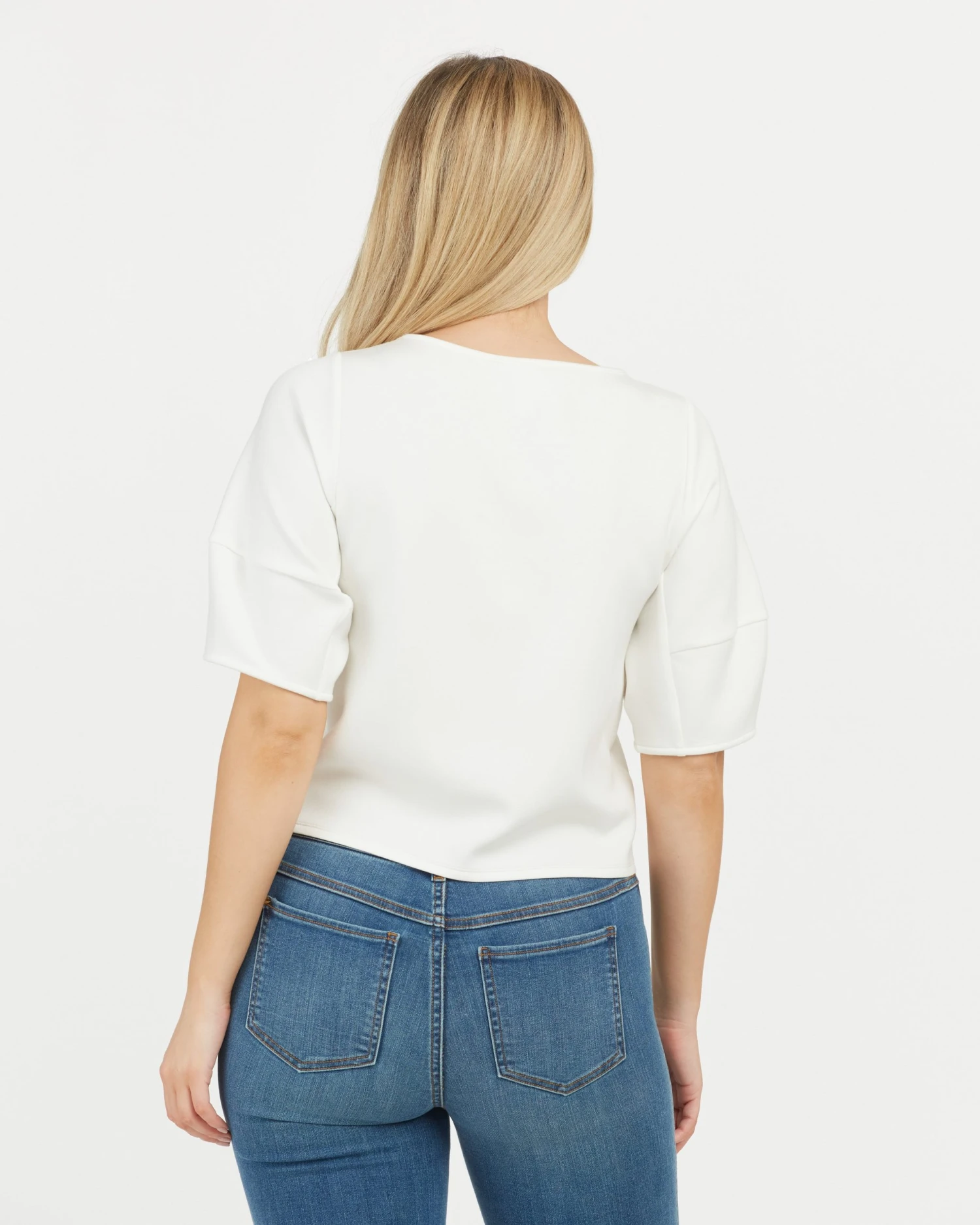 Spanx AirEssentials Puff Sleeve ‘At-the-Hip’ Top 4 Spanx AirEssentials Puff Sleeve ‘At-the-Hip’ Top
