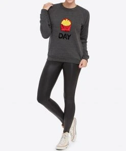 Spanx Shop All Sale Bow & Drape Sweatshirt
