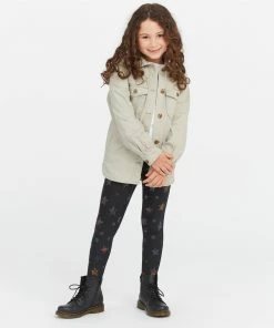 Spanx Girls Faux Leather Star Leggings