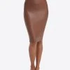 Spanx Faux Leather Pencil Skirt 2 Spanx Faux Leather Pencil Skirt