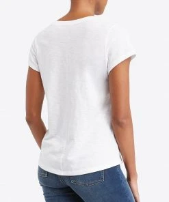 Spanx The Summer Shop Pima Cotton V-Neck Tee