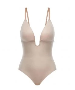 Spanx Shop All Shapewear Suit Your Fancy Plunge Low-Back Thong Bodysuit