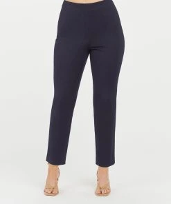 Spanx Pants On-the-Go Ankle Slim Straight Pant