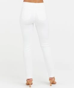 Spanx New Arrivals Ankle Straight Leg Jeans, White