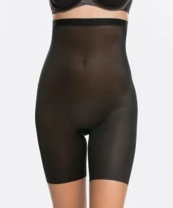 Spanx Skinny Britches® High-Waisted Mid-Thigh Short Shop All Shapewear