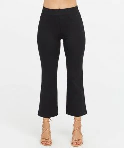 Spanx Shop All Clothing The Perfect Black Pant, Cropped Flare