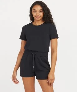 Spanx New Arrivals AirEssentials Short Sleeve Romper