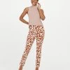 Spanx New Arrivals On-the-Go Printed Ankle Slim Straight Pant