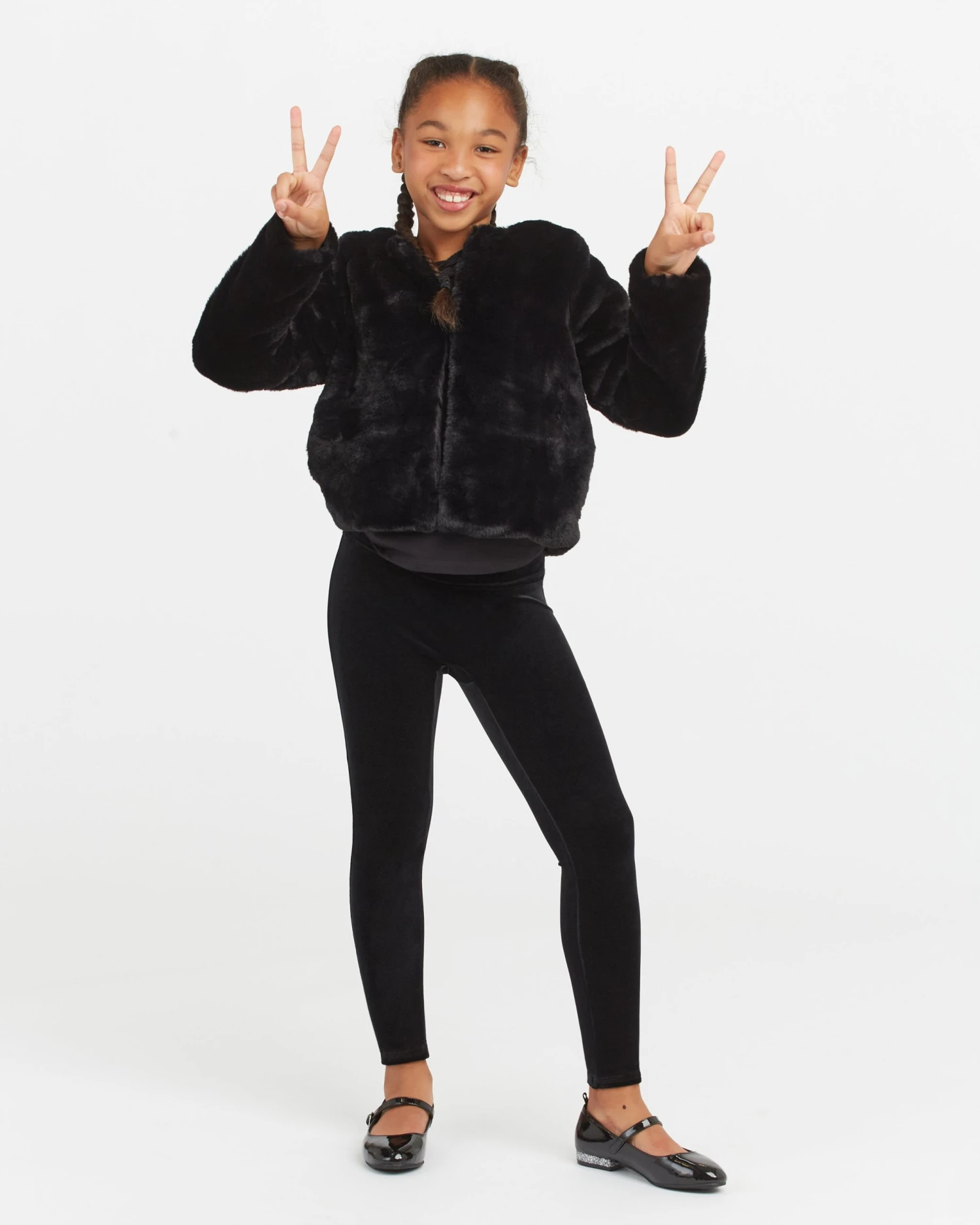 Spanx Girls Velvet Leggings 8 Spanx Girls Velvet Leggings
