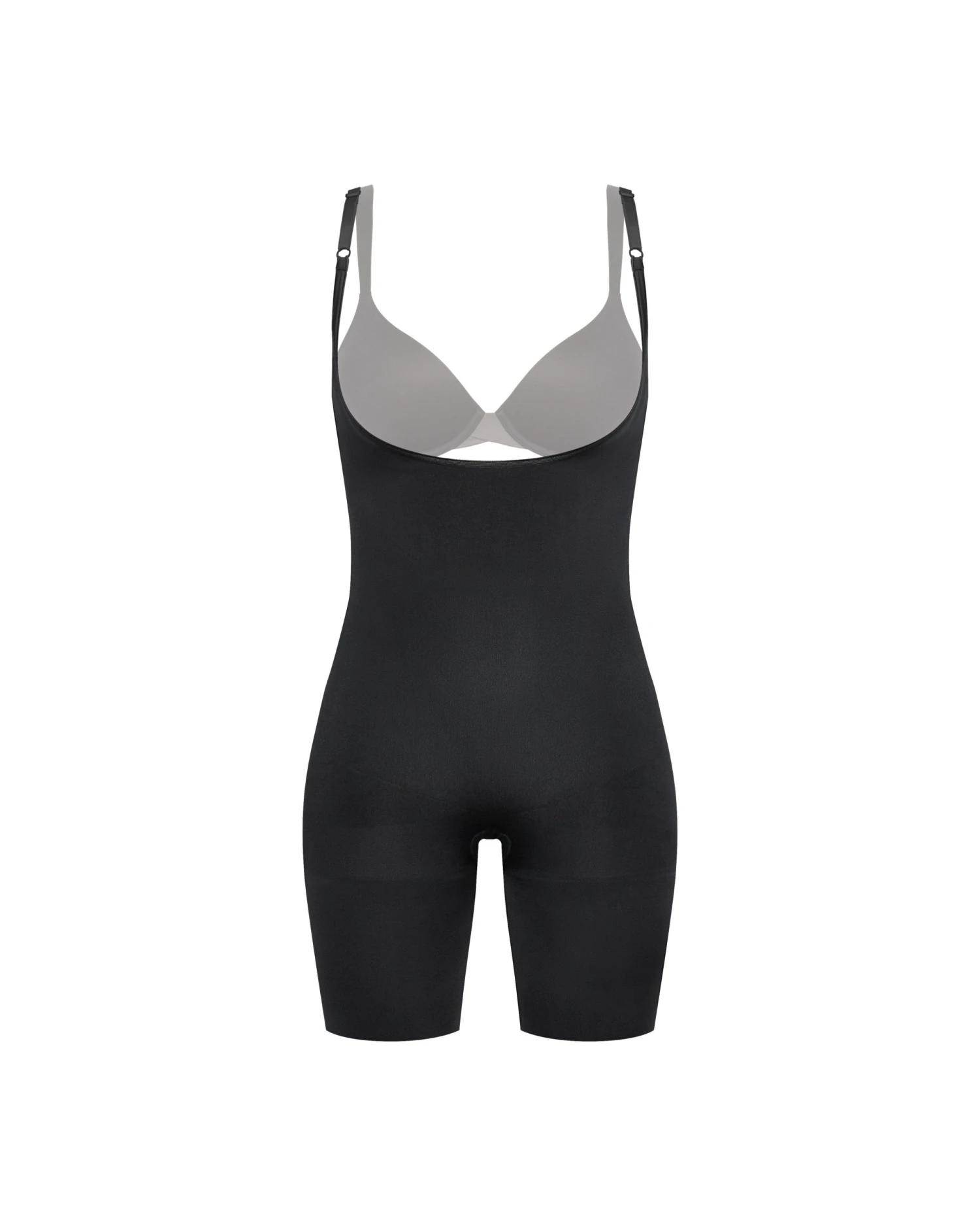 Spanx Power Open-Bust Mid-Thigh Bodysuit Shop All Shapewear 8 Spanx Power Open-Bust Mid-Thigh Bodysuit Shop All Shapewear