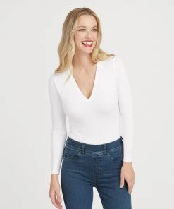Spanx Suit Yourself Long Sleeve Thong Bodysuit 25 Spanx Suit Yourself Long Sleeve Thong Bodysuit