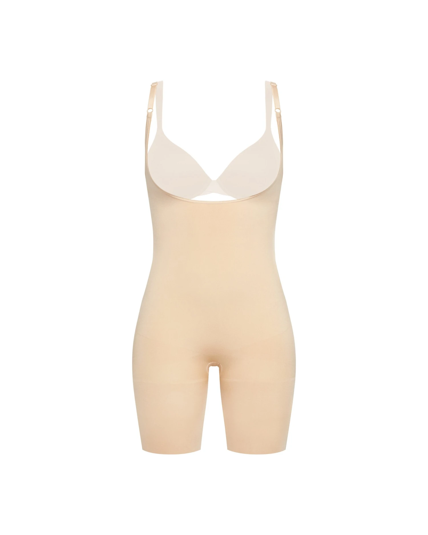 Spanx Power Open-Bust Mid-Thigh Bodysuit Shop All Shapewear 3 Spanx Power Open-Bust Mid-Thigh Bodysuit Shop All Shapewear