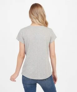 Spanx The Summer Shop Pima Cotton V-Neck Tee