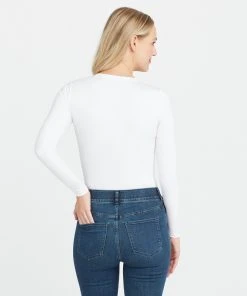 Spanx Suit Yourself Long Sleeve Thong Bodysuit 22 Spanx Suit Yourself Long Sleeve Thong Bodysuit