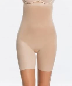 Spanx Skinny Britches® High-Waisted Mid-Thigh Short Shop All Shapewear