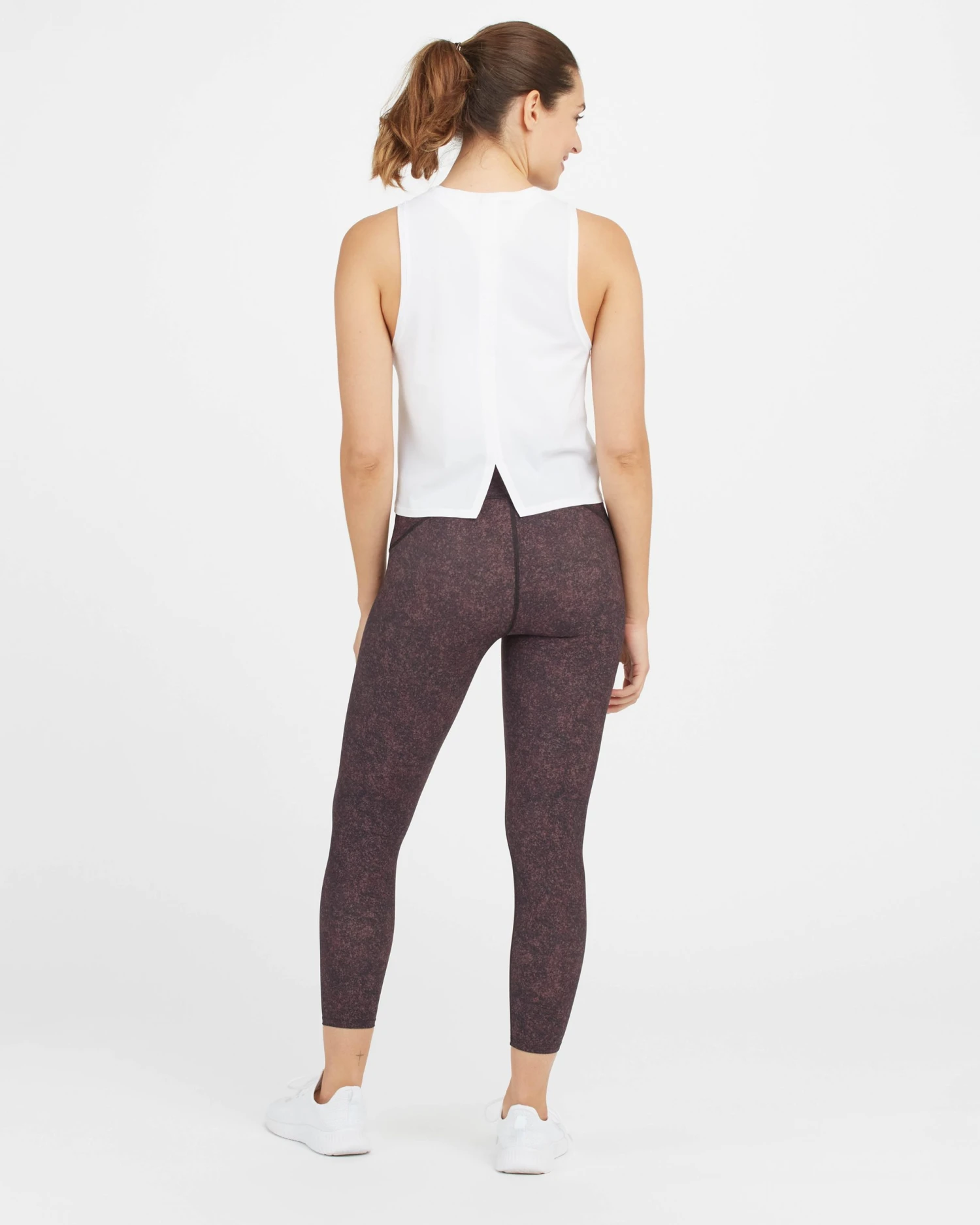 Spanx Booty Boost® Active Speckled 7/8 Leggings 6 Spanx Booty Boost® Active Speckled 7/8 Leggings