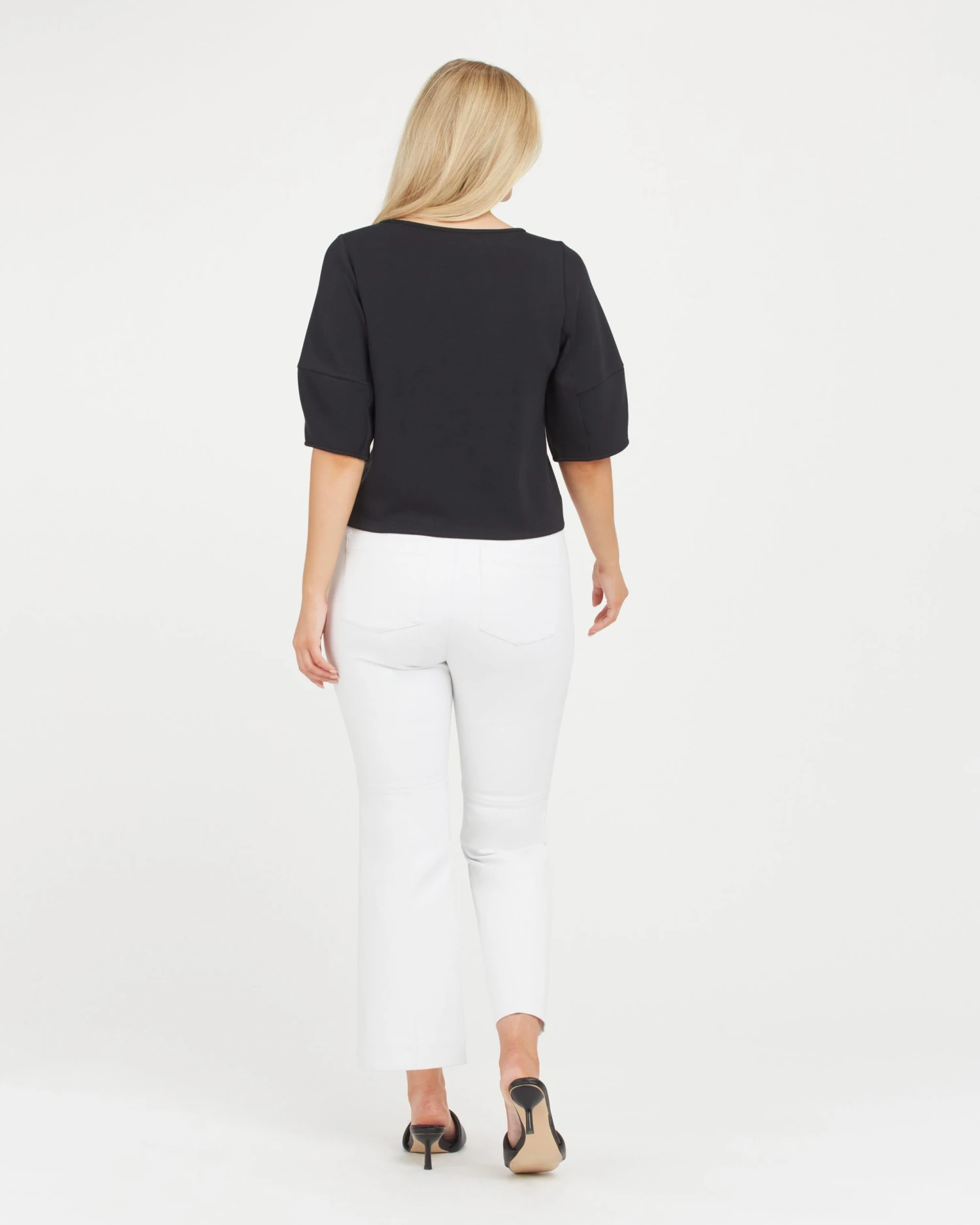 Spanx AirEssentials Puff Sleeve ‘At-the-Hip’ Top 13 Spanx AirEssentials Puff Sleeve ‘At-the-Hip’ Top