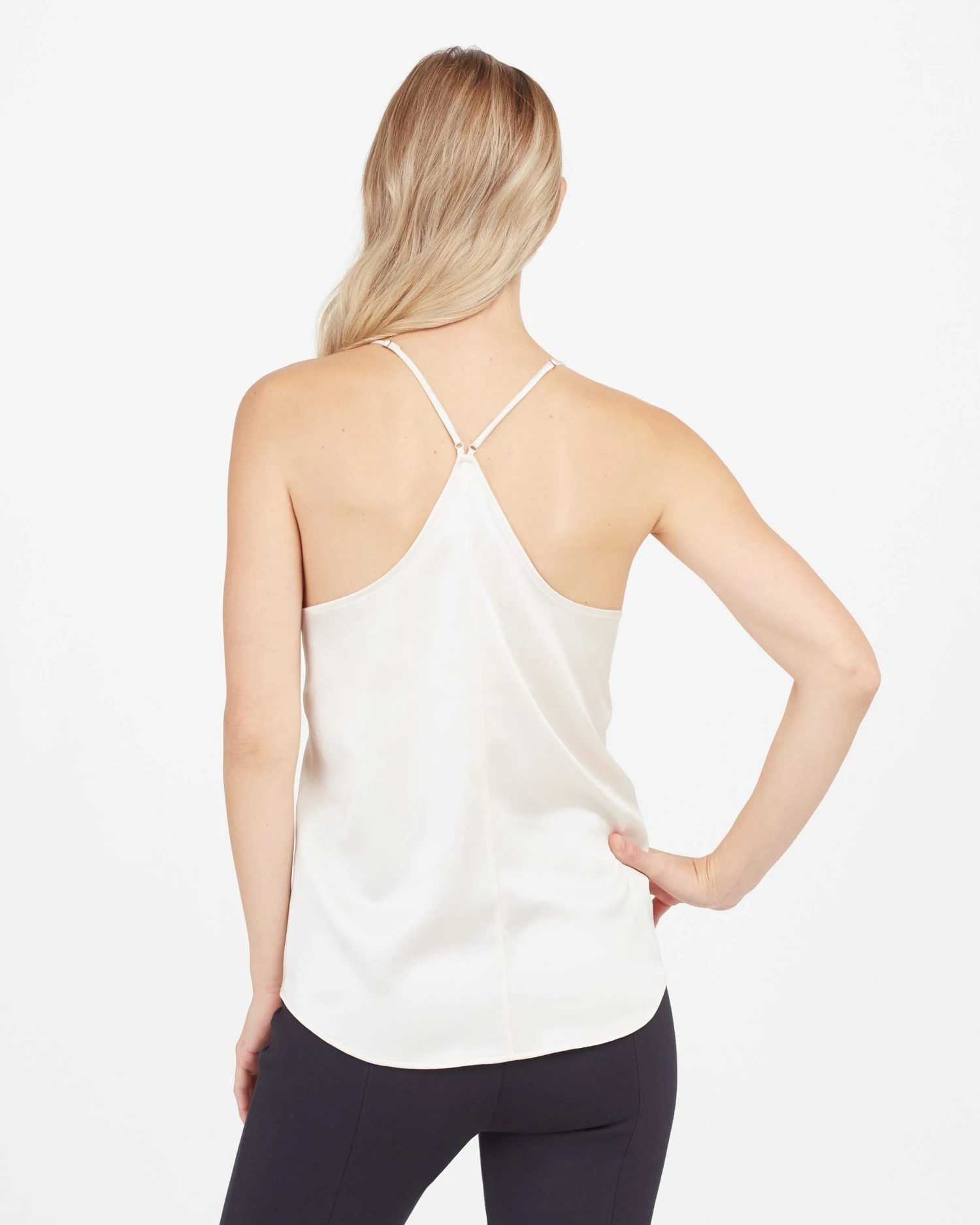 Spanx Satin V-Neck Racerback Cami 3 Spanx Satin V-Neck Racerback Cami