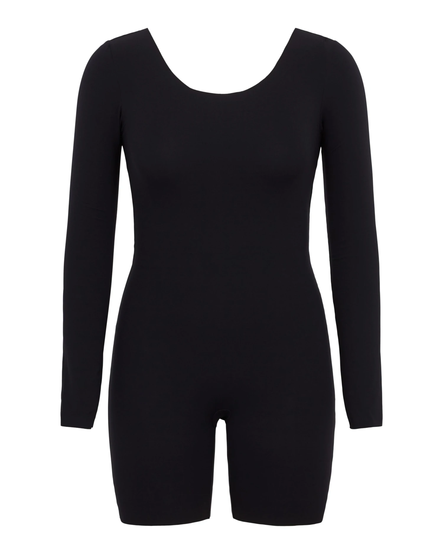 Spanx Luxe Essentials Long Sleeve Mid-Thigh Bodysuit 6 Spanx Luxe Essentials Long Sleeve Mid-Thigh Bodysuit