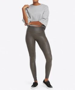 Spanx The Inseam Shop Faux Leather Moto Leggings