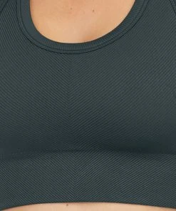 Spanx Seamless Sculpt Chevron Ribbed Longline Medium Impact Sports Bra 27 Spanx Seamless Sculpt Chevron Ribbed Longline Medium Impact Sports Bra