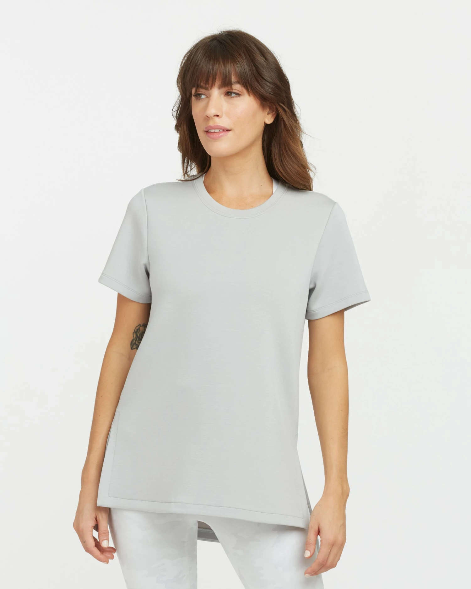 Spanx AirEssentials Short Sleeve ‘Got-Ya-Covered’ Tee 3 Spanx AirEssentials Short Sleeve ‘Got-Ya-Covered’ Tee